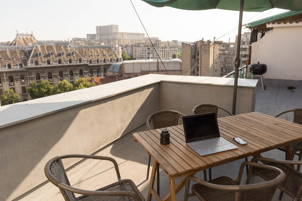 Rooftop Terrace Apartment 布加勒斯特 外观 照片